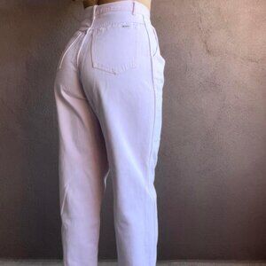 90s Vintage Baby Pink Jeans